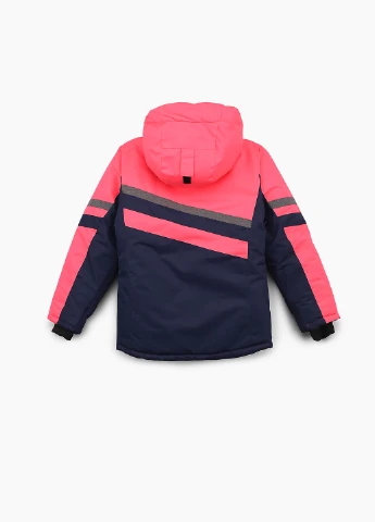 Розовая зимняя термокуртка No Brand