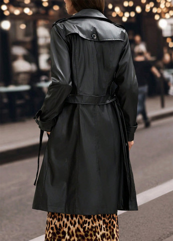 Плащ SHEIN тренчкот на гудзиках демісезон (365683640)