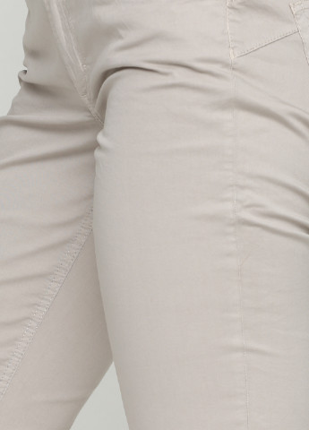 Светло-серые кэжуал демисезонные прямые брюки Liu Jo