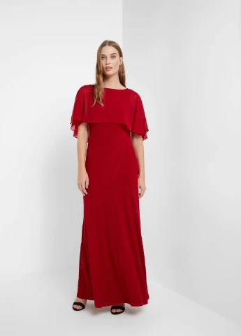 Червона вечірня сукня Ralph Lauren