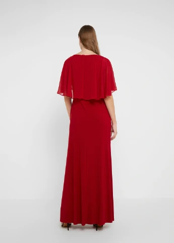 Червона вечірня сукня Ralph Lauren