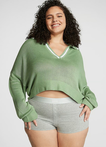 Салатовий демісезонний светр Victoria's Secret