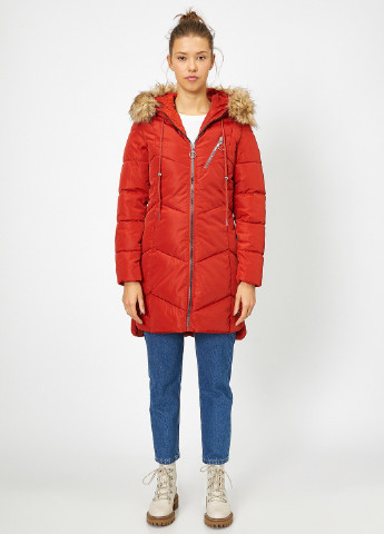 Червона зимня куртка KOTON