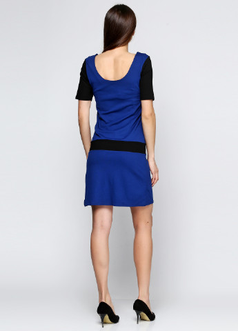 Синя кежуал сукня Cache Cache однотонна