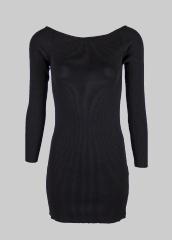 Черное кэжуал платье Primark однотонное