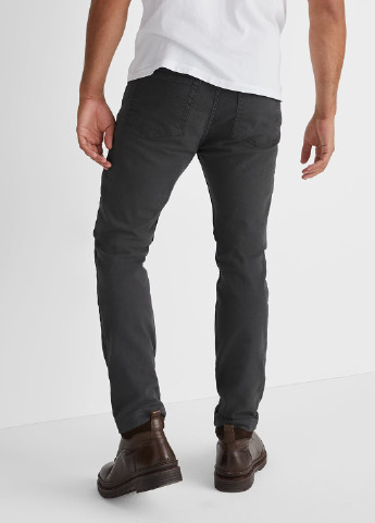 Темно-серые демисезонные прямые джинсы American Giant
