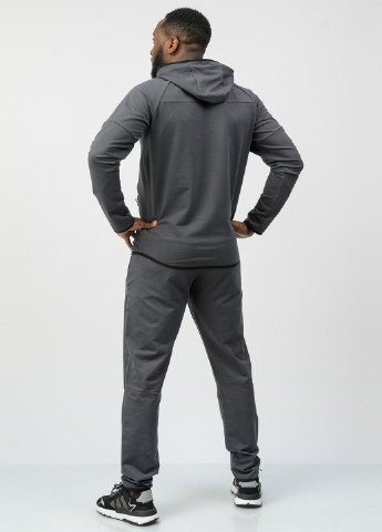 Темно-сірий демісезонний костюм (толстовка, брюки) брючний SA-sport