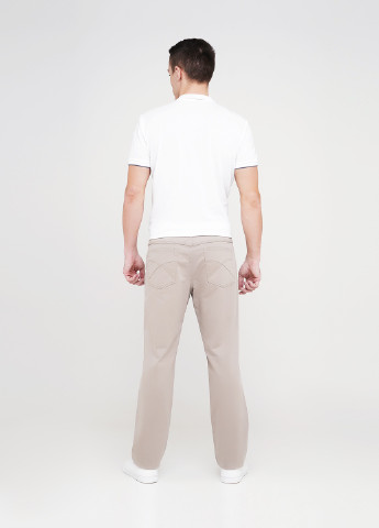 Белые классические демисезонные брюки Lagrand