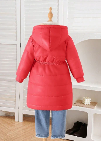 Красная демисезонная куртка SHEIN