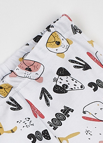 Белая всесезон пижама (лонгслив, брюки) свитшот + брюки dexter's