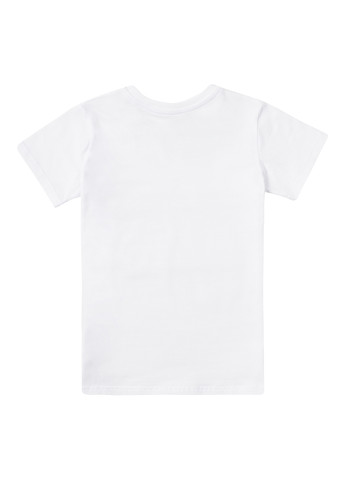 Біла літня футболка Garnamama