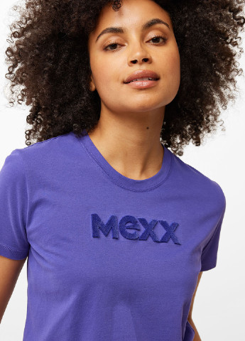 Фиолетовая летняя футболка Mexx