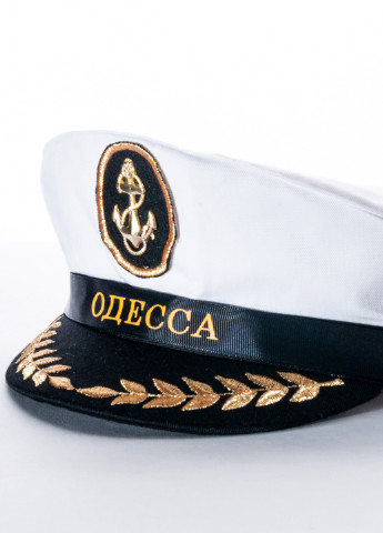 Морской головной убор с козырьком с надписью "Одесса" Добрий Одесит (227750555)