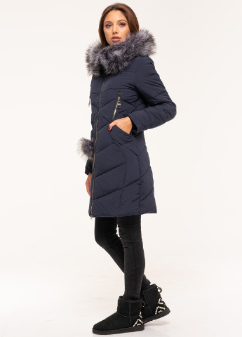 Темно-синяя зимняя куртка White Fox