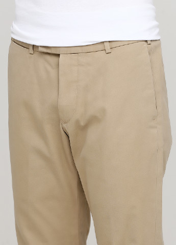 Темно-бежевые кэжуал демисезонные чиносы брюки Ralph Lauren