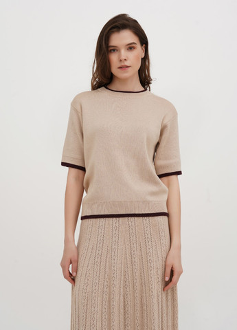 Бежевий демісезонний светр джемпер ESSME