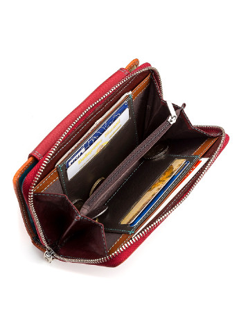 Жіночий шкіряний гаманець 17х10х3 см st leather (252132440)