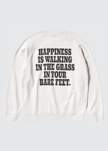 Серый свитшот Uniqlo персонажи без декора (322455738)