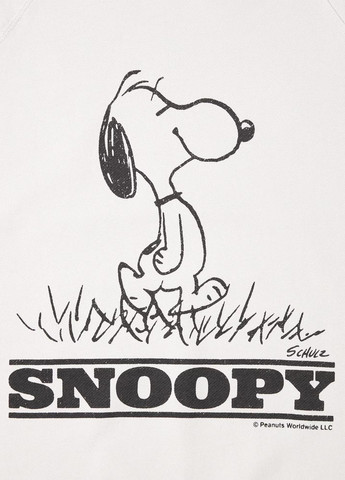 Серый свитшот Uniqlo персонажи без декора (322455738)