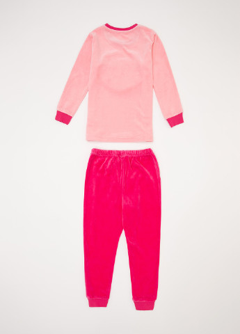 Розовая всесезон пижама свитшот + брюки DeFacto