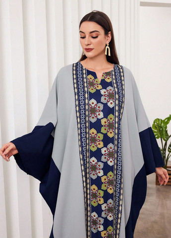 Комбінована кежуал сукня SHEIN з малюнком