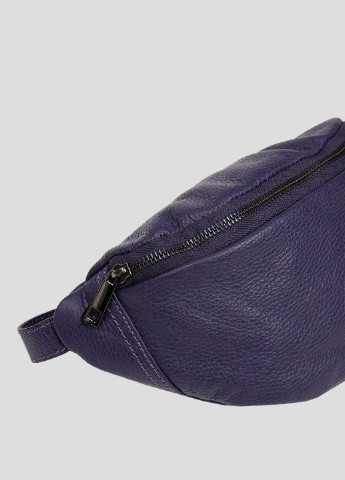 Фиолетовая кожаная сумка на пояс Conte Frostini (254368096)