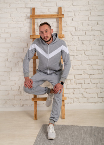 Спортивний чоловічий костюм з каптуром і кишенями V.O.G. (254884297)