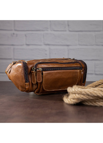 Чоловіча шкіряна сумка 24х10х15 см Vintage (252133036)