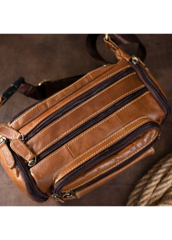 Чоловіча шкіряна сумка 24х10х15 см Vintage (252133036)