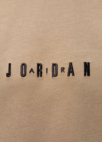 Бежева футболка dm3182-257 Jordan M J EMB AIR CREW
