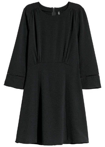 Чорна ділова сукня H&M