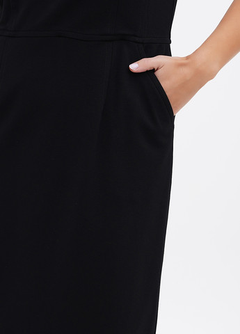 Чорна кежуал сукня силуетна Talbots однотонна