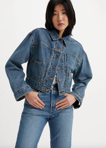 Синя демісезонна куртка куртка-піджак Levi's