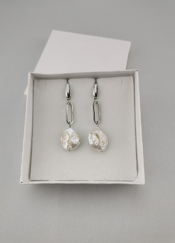 Сережки натуральный жемчуг Luvete (237580479)