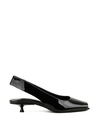 Le'BERDES Туфли слингбеки черный з натуральная кожа, украина — лето (360795554)