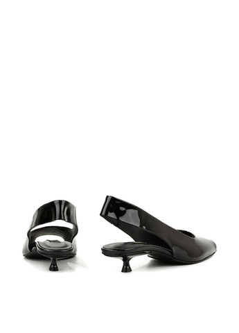 Le'BERDES Туфли слингбеки черный з натуральная кожа, украина — лето (360795554)