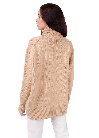 Песочный демисезонный свитер Viviami