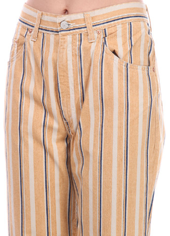 Комбинированные кэжуал демисезонные прямые брюки Chipie