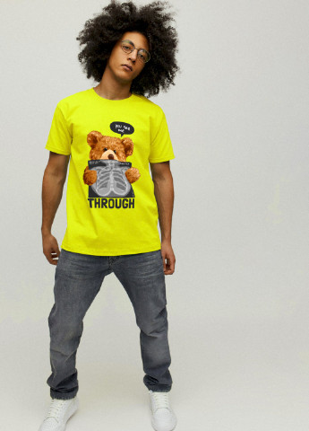 Жовта футболка чоловіча YAPPI