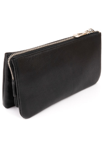 Жіночий шкіряний гаманець-клатч 19,2х10х2 см st leather (252133547)