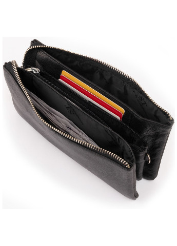 Жіночий шкіряний гаманець-клатч 19,2х10х2 см st leather (252133547)
