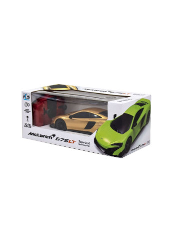 Радиоуправляемая игрушка Mclaren 675LT (1:24, 2.4Ghz, золотой) (124GMGL) KS Drive (254077738)