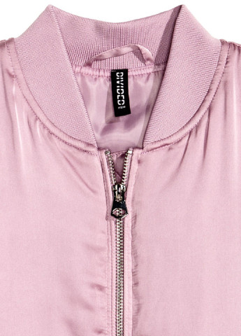 Розово-лиловый демисезонный Бомбер H&M