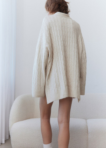 Світло-бежевий демісезонний светр H&M