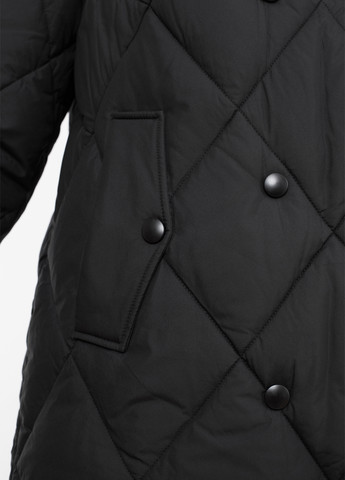 Черная зимняя куртка Qarlevar