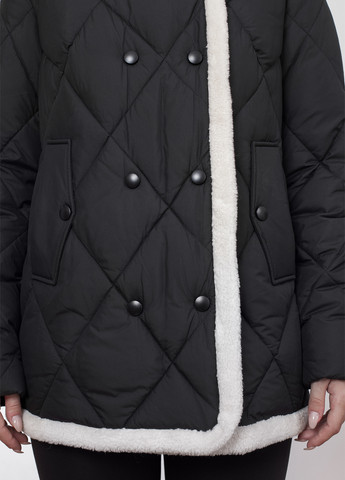 Черная зимняя куртка Qarlevar