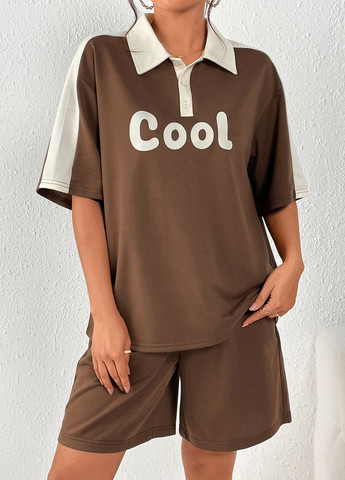 Костюм (поло, шорты) SHEIN (341532808)