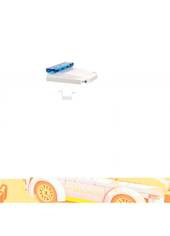 Конструктор City Поліцейський автомобіль 94 деталі (60312) Lego (254053515)