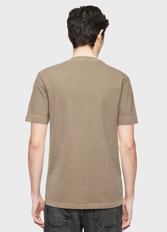 Коричневая футболка Drykorn