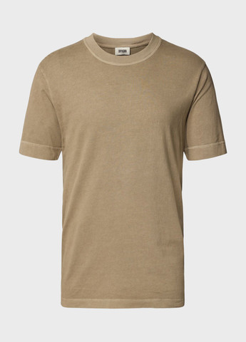 Коричневая футболка Drykorn